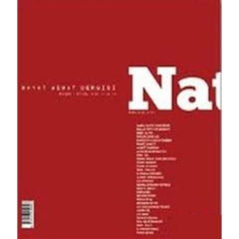 Natama Dergisi Sayı: 14/15 Nisan - Eylül 2016 Kolektif