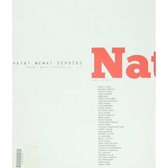 Natama Dergisi Sayı: 2 Nisan - Mayıs - Haziran 2013 Kolektif