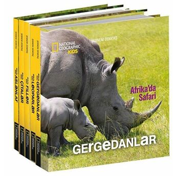 National Geographic Kids - Afrika'Da Safari Serisi 5 Kitap Ciltli Kolektif