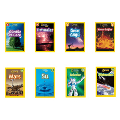 National Geographic Kids Bilim Seti 8 Kitap Melissa Stewart