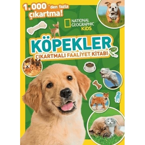 National Geographic Kids Köpekler Çıkartmalı Faaliyet Kitabı Kolektif