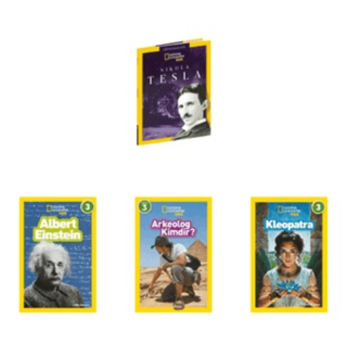 National Geographic Kids Kültür Kitapları Seti 4 Kitap Melissa Stewart