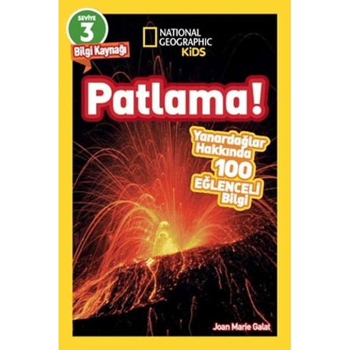 National Geographic Kids Okuma Serisi Seviye 3 - Patlama Joan Marie Galat