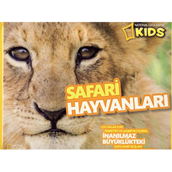 National Geographic Kids - Pop Out Safari Hayvanları Kolektif