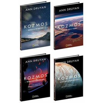 National Geographic Kozmos Serisi 4 Kitap Ann Druyan