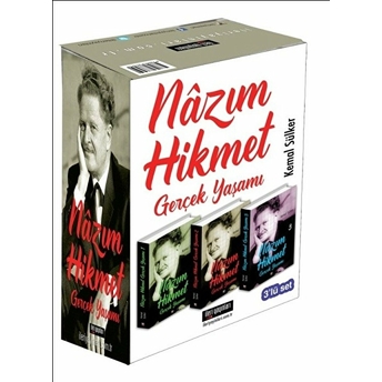 Nazım Hikmet - Gerçek Yaşamı (3 Kitap Takım)