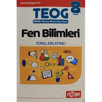 Nego Yayınları 8. Sınıf Fen Bilimleri Konu Anlatımlı