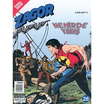 Nehirde Yarış - Zagor Özel Seri Sayı 26 Michele Pepe