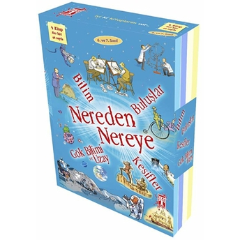 Nereden Nereye (4 Kitap Takım) Anna Claybourne