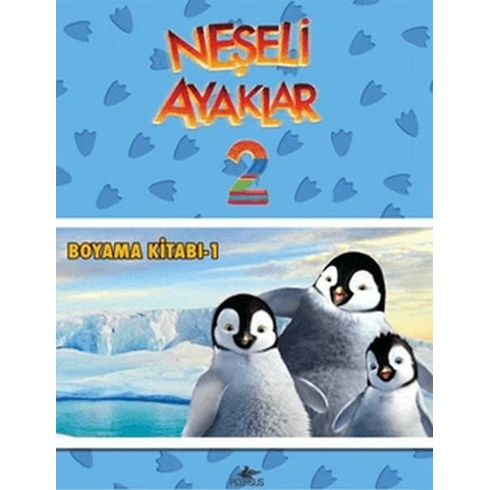 Neşeli Ayaklar 2 -Boyama Kitabı 1-Bahar Düzen