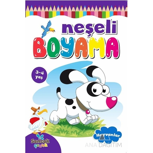 Neşeli Boyama - Hayvanlar Kolektif