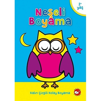 Neşeli Boyama - Kalın Çizgili Kolay Boyama Kolektif