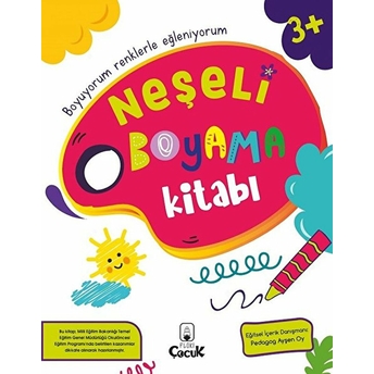 Neşeli Boyama Kitabı 3 Yaş Kolektıf