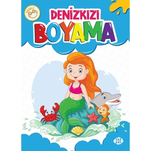 Neşeli Denizkızı Boyama