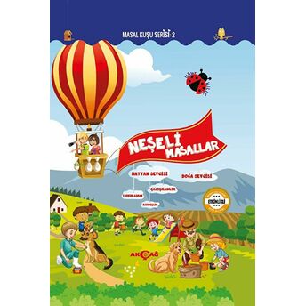 Neşeli Masallar - Masal Kuşu Serisi 2 Ciltli Uğur Kılıç