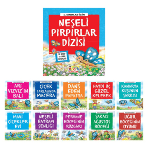 Neşeli Pırpırlar Dizisi (10 Kitap Soru Kitapçığı) Kolektif