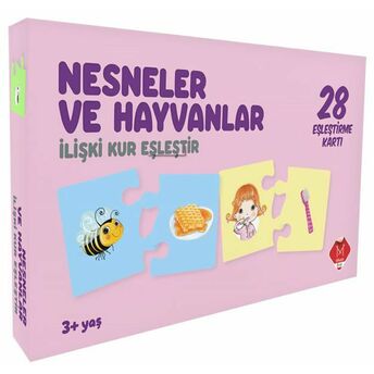 Nesneler Ve Hayvanlar - Ilişki Kur Eşleştir (3 Yaş)