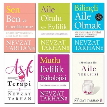 Nevzat Tarhan Ile Evlilik Okulu Seti (6 Kitap) Nevzat Tarhan