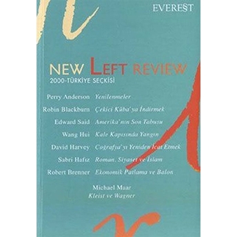 New Left Review 2000 - Türkiye Seçkisi Perry Anderson