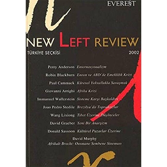 New Left Review 2002- Türkiye Seçkisi Perry Anderson