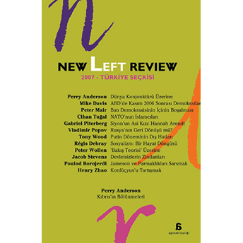 New Left Review 2007 Türkiye Seçkisi