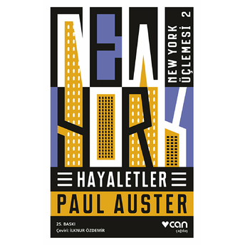 New York Üçlemesi 2 - Hayaletler Paul Auster