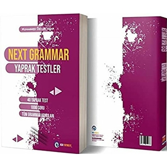 Next Grammar Yds Yaprak Testler Muhammed Özgür Yaşar