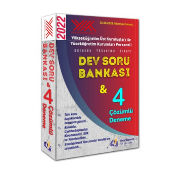 Next Kariyer Yayınları 2022 Yükseköğretim Üst Kuruluşları Ile Yükseköğretim Kurumları Personeli Gys Dev Soru Bankası & 4 Çözümlü Deneme Komisyon