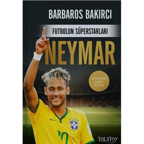 Neymar - Futbolun Süperstarları - Futbolcu Kartı Poster Barbaros Bakırcı