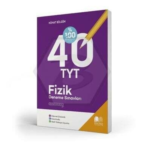 Nihat Bilgin Yayıncılık Nihat Bilgin 40 Tyt Fizik Deneme Sınavları