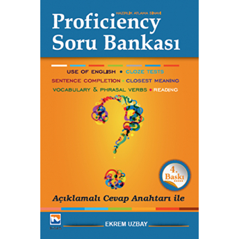 Nisan Proficiency Hazırlık Atlama Sınavı Soru Bankası (Yeni) Ekrem Uzbay