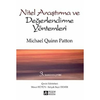 Nitel Araştırma Ve Değerlendirme Yöntemleri Ciltli Michael Quinn Patton