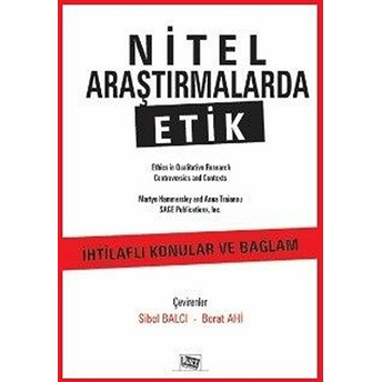 Nitel Araştırmalarda Etik