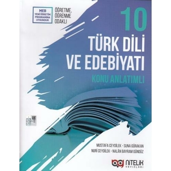 Nitelik 10. Sınıf Türk Dili Ve Edebiyatı Konu Anlatımlı