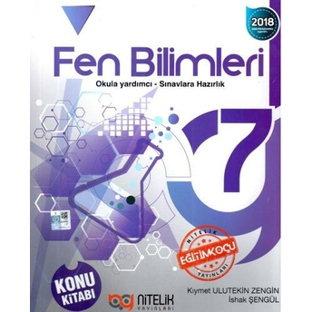 Nitelik 7. Sınıf Fen Bilimleri Konu Kitabı