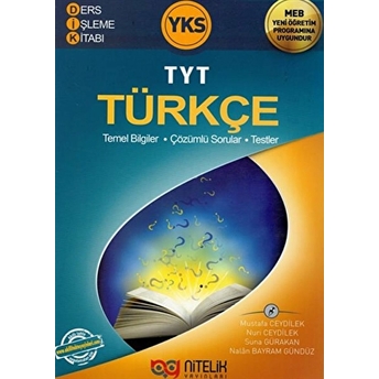 Nitelik Tyt Türkçe Ders Işleme Kitabı - Suna Gürakan