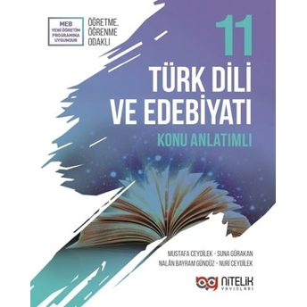 Nitelik Yayınları 11. Sınıf Türk Dili Ve Edebiyatı Konu Anlatımlı Komisyon