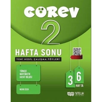 Nitelik Yayınları 2. Sınıf Görev Hafta Sonu Çalışma Föyleri Merve Özer