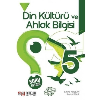 Nitelik Yayınları 5. Sınıf Din Kültürü Ve Ahlak Bilgisi Soru Kitabı Komisyon