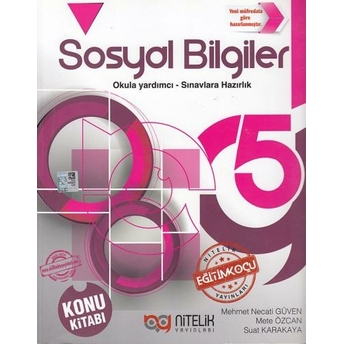 Nitelik Yayınları 5. Sınıf Sosyal Bilgiler Konu Kitabı Komisyon