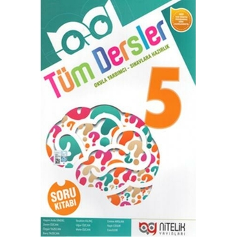 Nitelik Yayınları 5. Sınıf Tüm Dersler Soru Kitabı Zeren Özcan