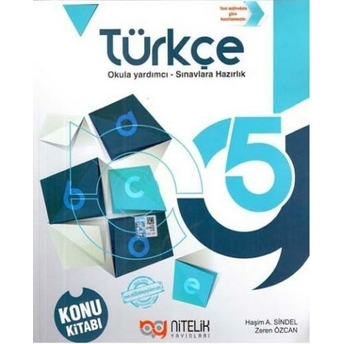 Nitelik Yayınları 5. Sınıf Türkçe Konu Kitabı Komisyon