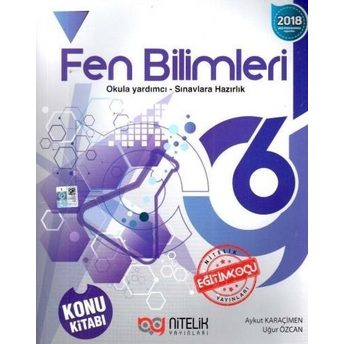 Nitelik Yayınları 6. Sınıf Fen Bilimleri Konu Kitabı Komisyon