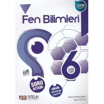 Nitelik Yayınları 6. Sınıf Fen Bilimleri Soru Kitabı Komisyon