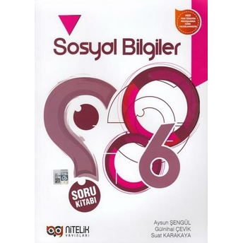 Nitelik Yayınları 6. Sınıf Sosyal Bilgiler Soru Kitabı Komisyon