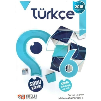 Nitelik Yayınları 6. Sınıf Türkçe Soru Kitabı Komisyon