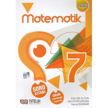 Nitelik Yayınları 7. Sınıf Matematik Soru Kitabı Komisyon