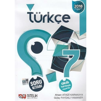 Nitelik Yayınları 7. Sınıf Türkçe Soru Kitabı Komisyon