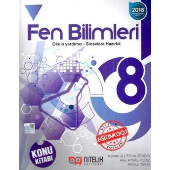 Nitelik Yayınları 8. Sınıf Fen Bilimleri Konu Kitabı Komisyon