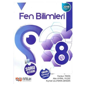 Nitelik Yayınları 8. Sınıf Fen Bilimleri Soru Kitabı Komisyon